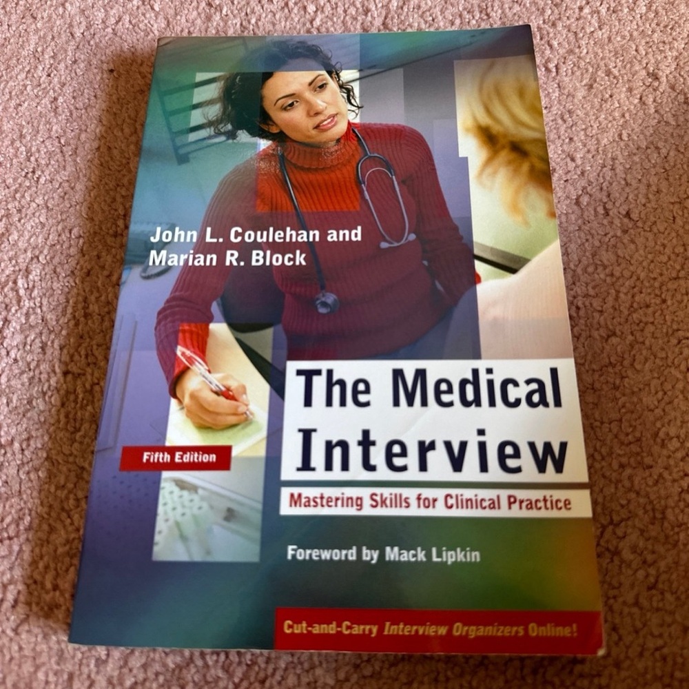 The medical interview textbook
